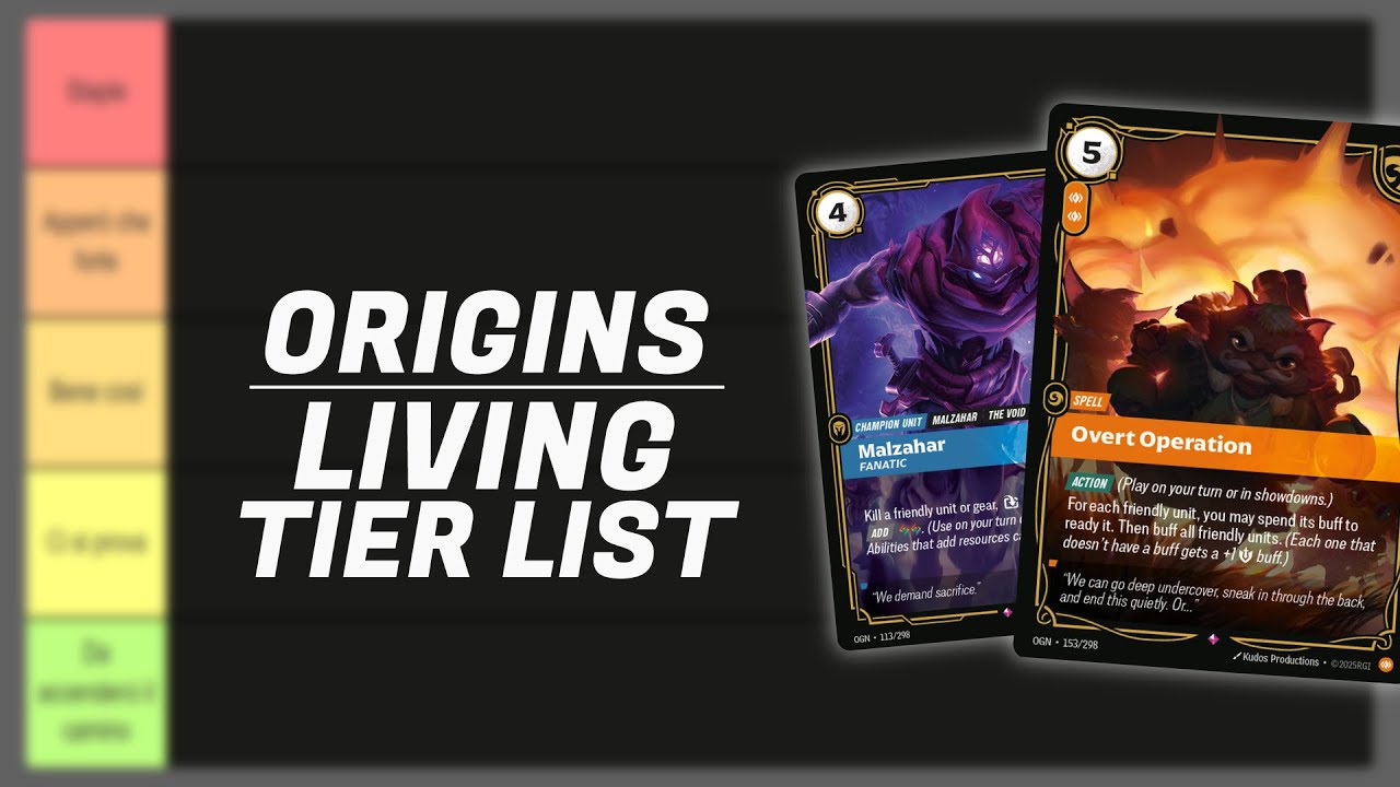 TUTTE COMMON, MA TUTTE FORTI | Riftbound Living Tier List