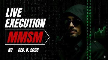 Live Trade Execution — ICT Concepts | NQ Futures (Dec 8, 2025)