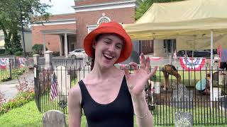 SUNY Paltz Anthropology student Paige Skeels at Old Dutch