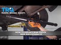 How to Replace Rear Shock 2009-2014 Honda Fit