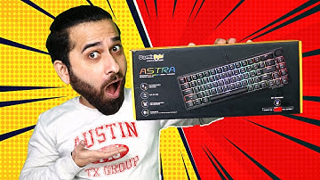 cosmic byte Astra keyboard unboxing