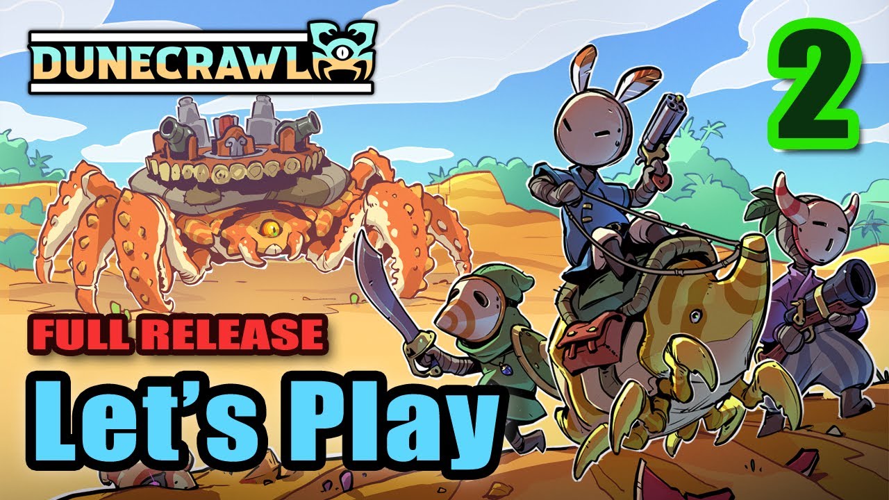 DuneCrawl - A Beautiful Open World Action Adventure RPG - Crab Ship Battles - Full Gameplay