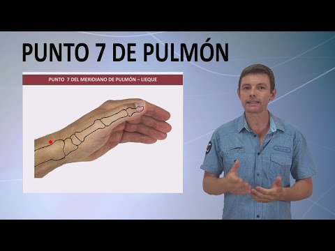 PUNTO 7 PULMON  - 列缺 - liè quē | masajea este punto si tienes resfriado gripe sinusitis congestión