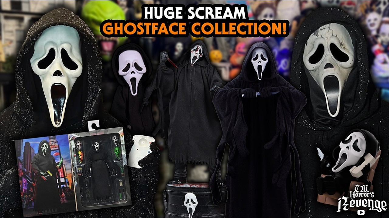 Ghostface Collection ULTIMATE Ghostface Collection! Top 10 Masks & Rare Pieces (Scream 7 ...