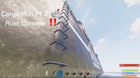Rushing Cargo On Wipe Day - Rust Console 2/2