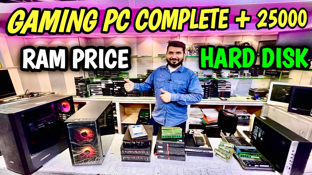 Gaming PC building Pakistan | gaming PC wholesale price | hard disk | ram