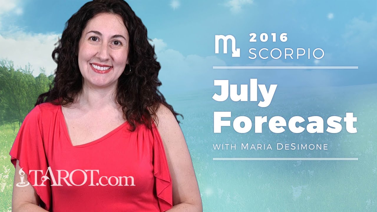 Scorpio Monthly Horoscope: July 2016