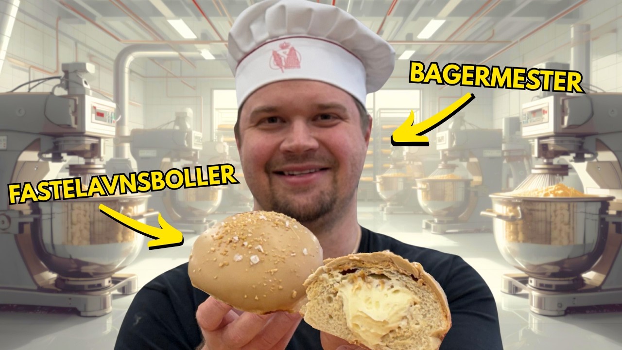 Fastelavnsboller med Creme og Karamel Chokolade - Årets nye Trend