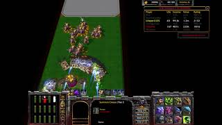 Warcraft 3 - Line Tower Wars - Great Long Game!