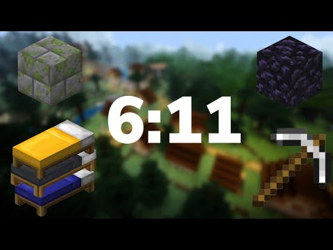Minecraft Bedrock Edition 1.16.100+ Set Seed Glitchless in 6:11 - YouTube
