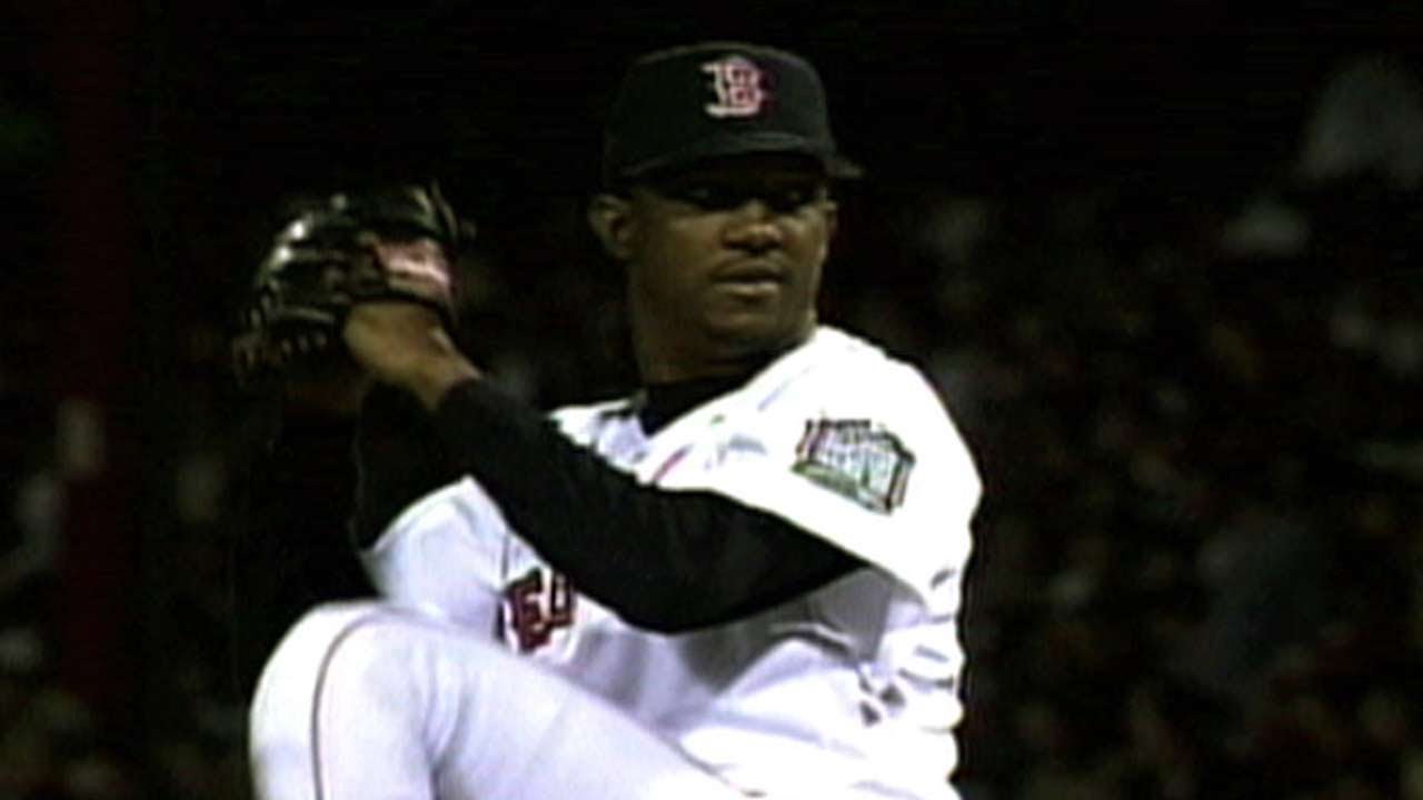 1999 ASG: Pedro Martinez K's five in 