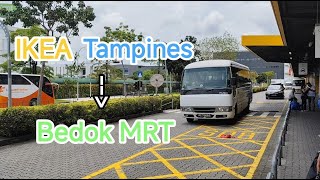 Leisure Frontier Riding The Ikea Shuttle Bus On The Now Defunct Bedok Mrt Route