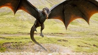 Game Of Thrones - Drogon And The Sheep Herder (Season 4)