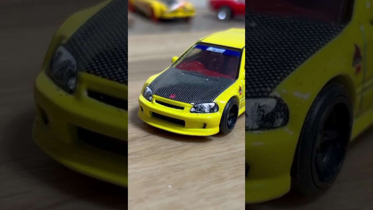 99 Honda Civic Type R                   Hot Wheels