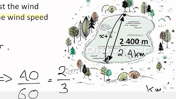 Using linear systems to solve problems involving speed