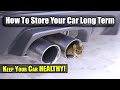 How To Store Your Car Long Term