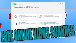 To Run A Free Online Scan On Your PC or Laptop Tutorial - YouTube