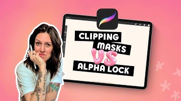 Clipping Masks vs Alpha Lock in Procreate - What’s the DIFFERENCE?!