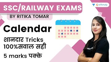 Calendar Tricks | 5 marks sure | Reasoning | SSC & Railway Exams | Ritika Tomar | wifistudy