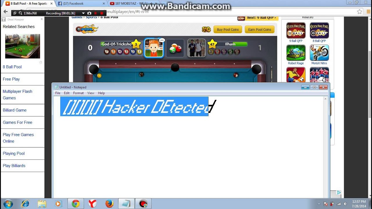 Trickshot Game Play YouTube