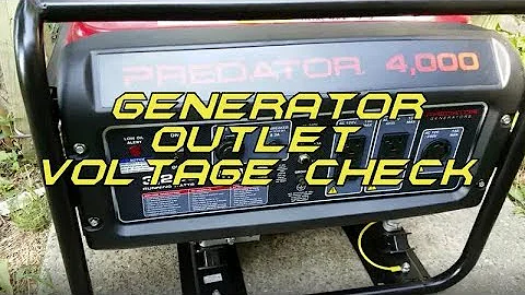 Easy Generator Voltage Check Tips
