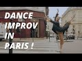 SHE IMPROVISES A DANCE IN THE STREETS OF PARIS TO BREAK HER MORNING ROUTINE!