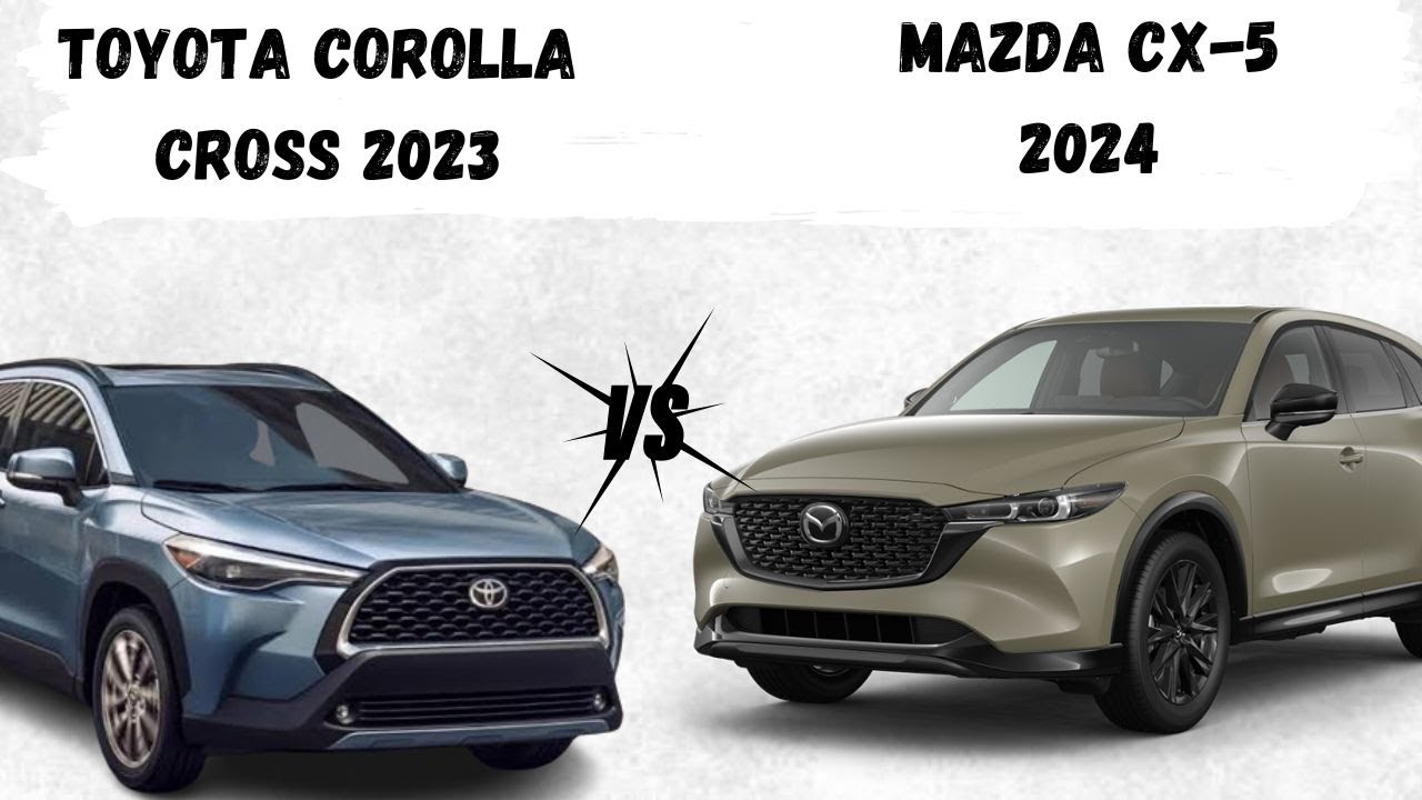Mazda CX-5 vs Toyota Corolla Cross 2023: Crossover Comparison - YouTube