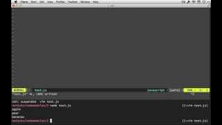 Writing Node Modules: Running JS Through Node