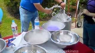 Celebrity The Science of Balloons and Liquid Nitrogen with Sub Zero Wealth