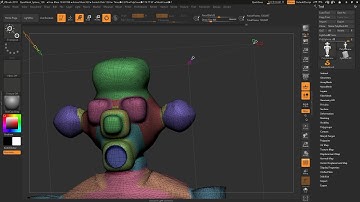 Zbrush 2018 Creating Heroes Using The New Deformer Project Primitive