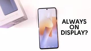 Xiaomi Redmi Note 13 Pro  5G: Does Have Always On Display?