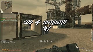 Cod 4 PC Sniping Highlights #1 (Multiple Clips)
