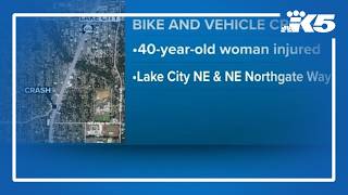 Woman riding Lime bicycle in critical condition after collision with vehicle