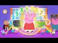 Peppa Pig 🔢 Okulda Sayıları Öğreniyoruz! 🎒 1'den 10'a Kadar Say 🕵️ Çocuklar İçin Çizgi Filmler