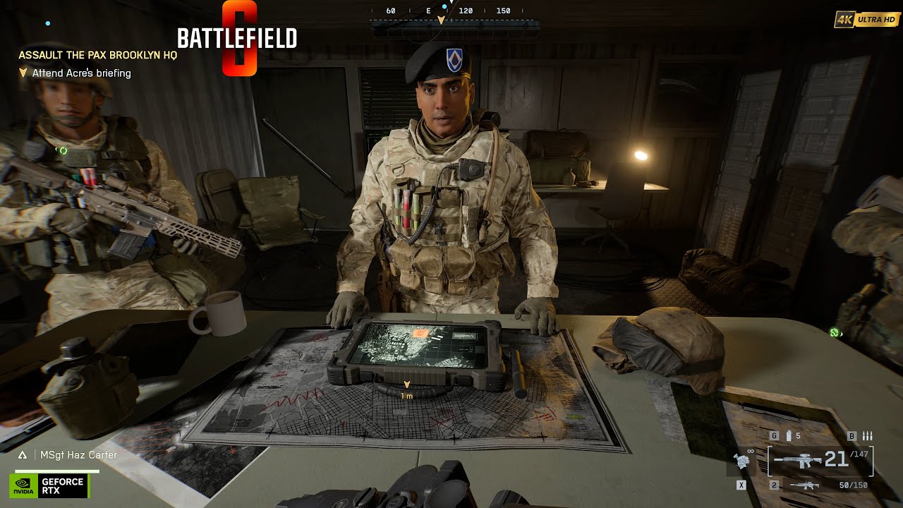 Battlefield 6 RTX 5090 Overkill Graphics Gameplay PART 5 No Sleep Dagger 1 3 4K 60Fps