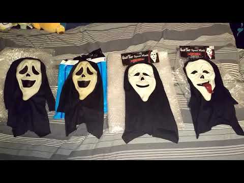 Ghost Face Scary Movie Full Mask - Spencer's