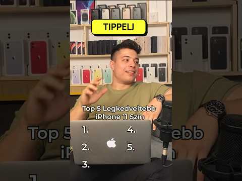 Videó: Az iPhone 11 melyik színe a legjobb?