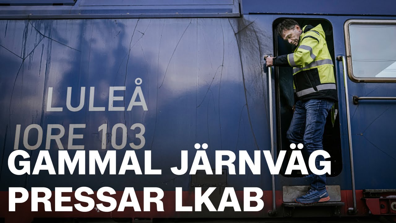 Gammal järnväg pressar LKAB