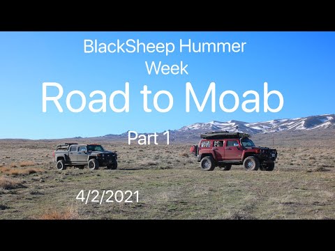 Hummer Week BlackSheep Hummer Week Part 1: Road to Moab (4/2/2021) - YouTube