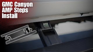Colorado/Canyon AMP Steps Install | EP. 2 | DmaxStore 2024 Gmc Canyon Side Steps