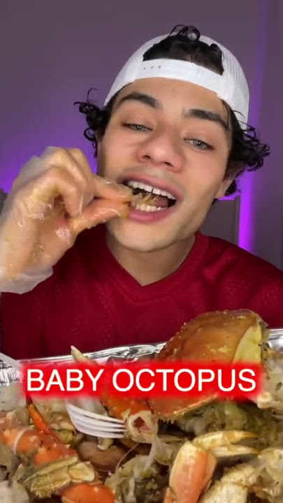 200$ spicy crab seafood Mukbang Rami Zein