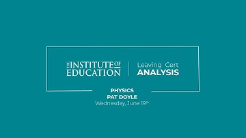 Leaving Certificate Physics (Higher Level) Reaction