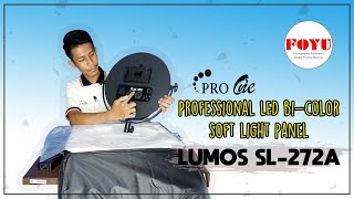 Professional LED Bi-Color Soft Light Panel Pro One Lumos SL-272A screenshot 2