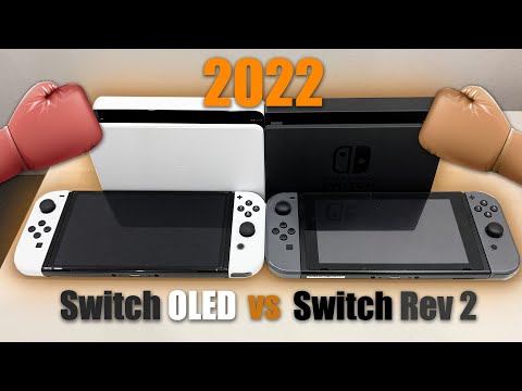 Видео: Полное сравнение Switch Oled vs Switch Rev2 в 2022 году