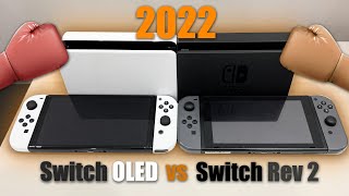Полное сравнение Switch Oled vs Switch Rev2 в 2022 году