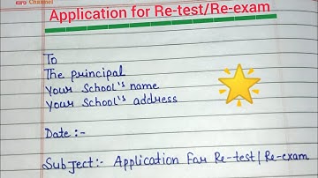 Application for Re-test/Re-exam (by parents) || SG Education Channel