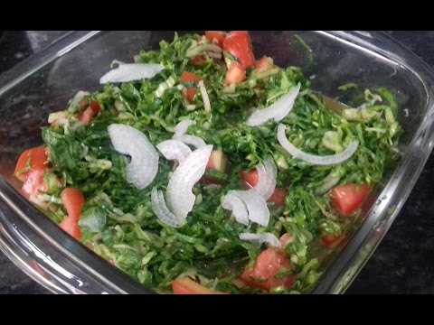 Vídeo: Salada De Chicória