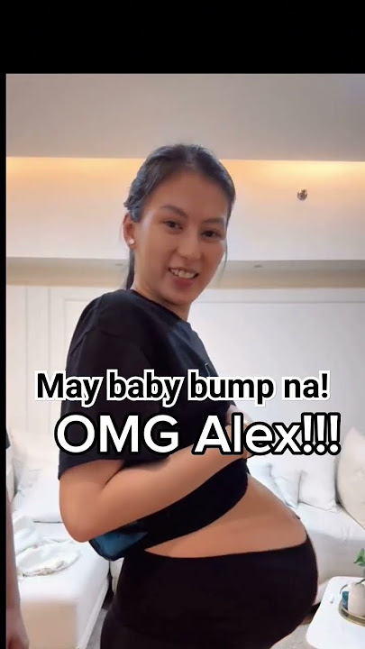 Alex Gonzaga posting baby bump