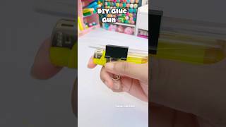 DIY Mini Glue Gun 🔫💦 #shorts #papercrafts #cutecrafts #diy #diycrafts #crafts #youtubeshorts