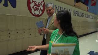 Mayor Speaking at Literacy & Empowerment Program